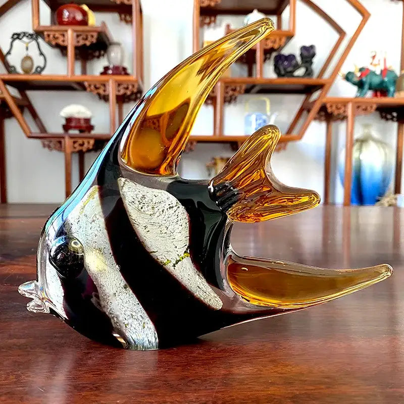 Tropical Fish Glass Figurines