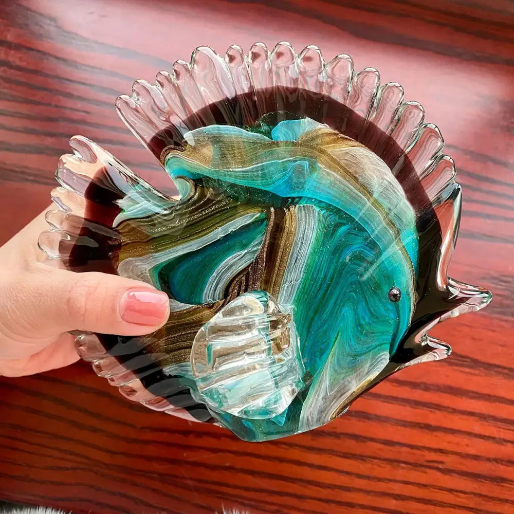 Tropical Fish Glass Figurines