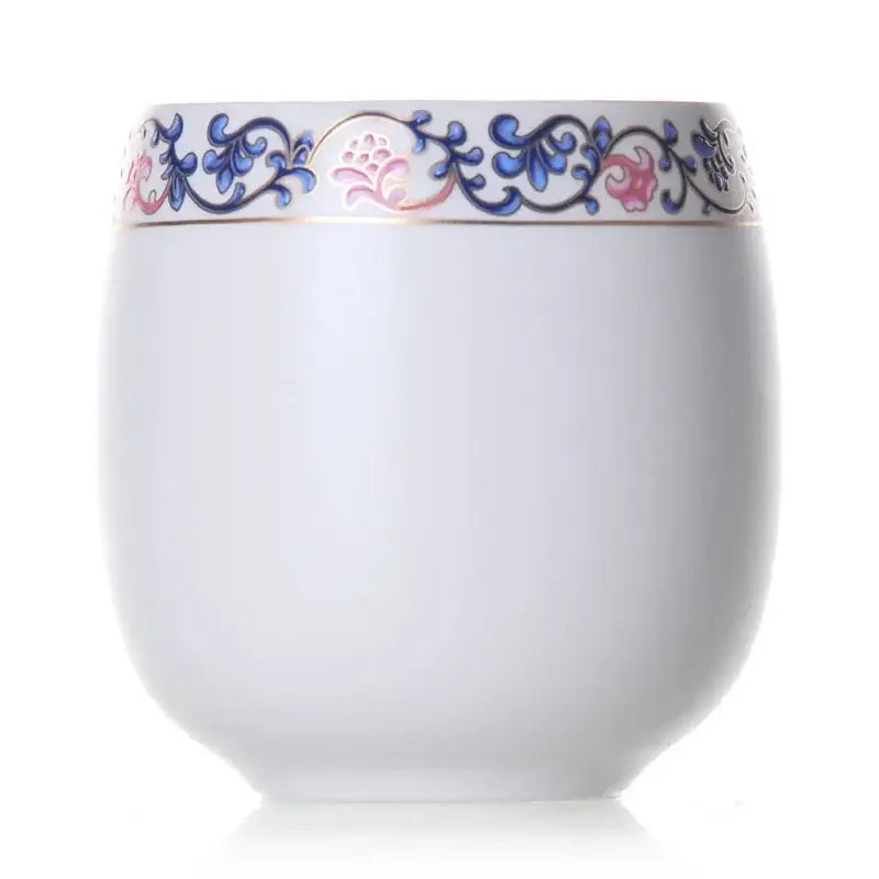Floral Porcelain Tea Cup