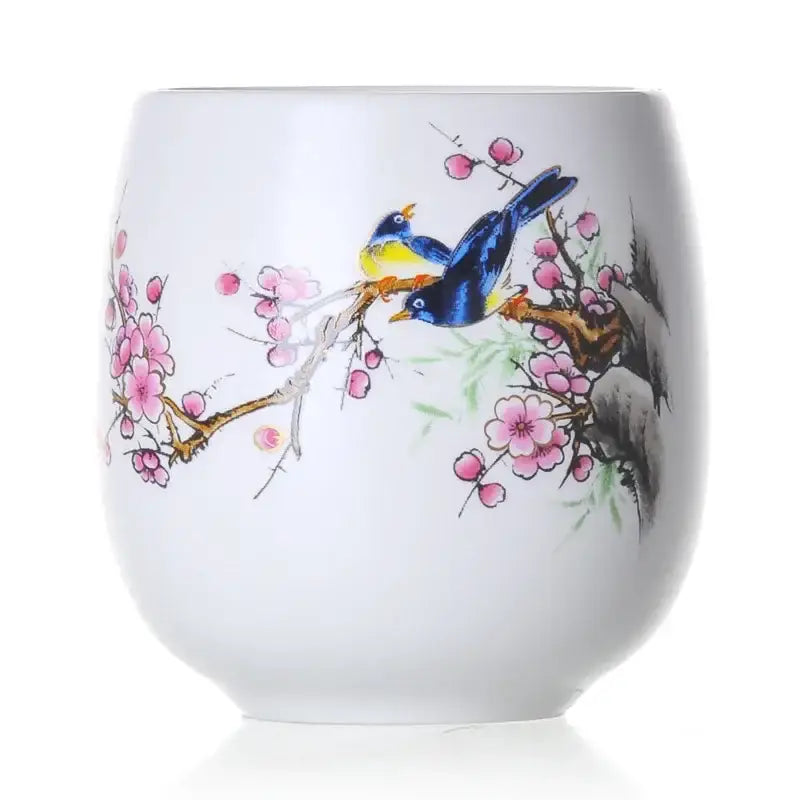 Floral Porcelain Tea Cup