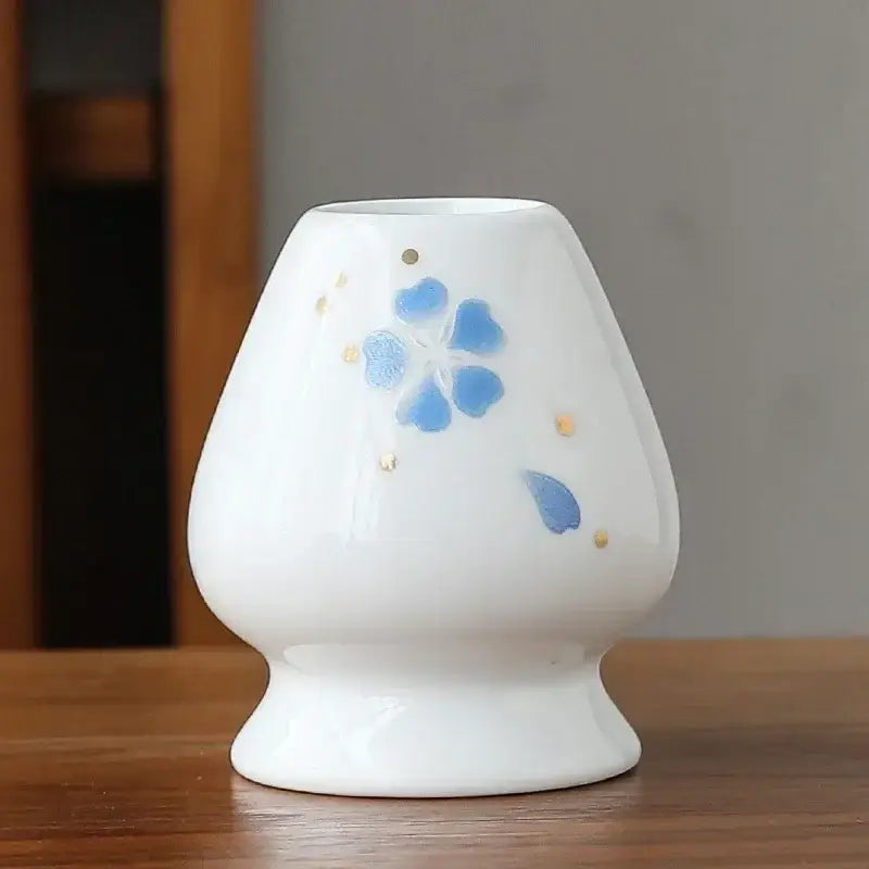 White Ceramic Matcha Stand