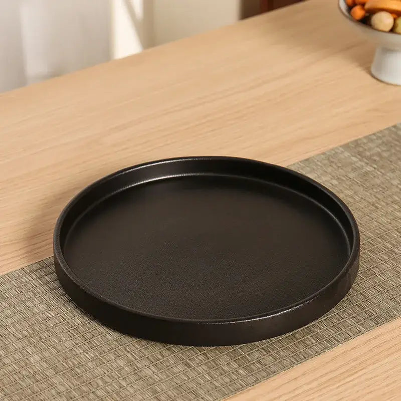 Black Ceramic Sake Set