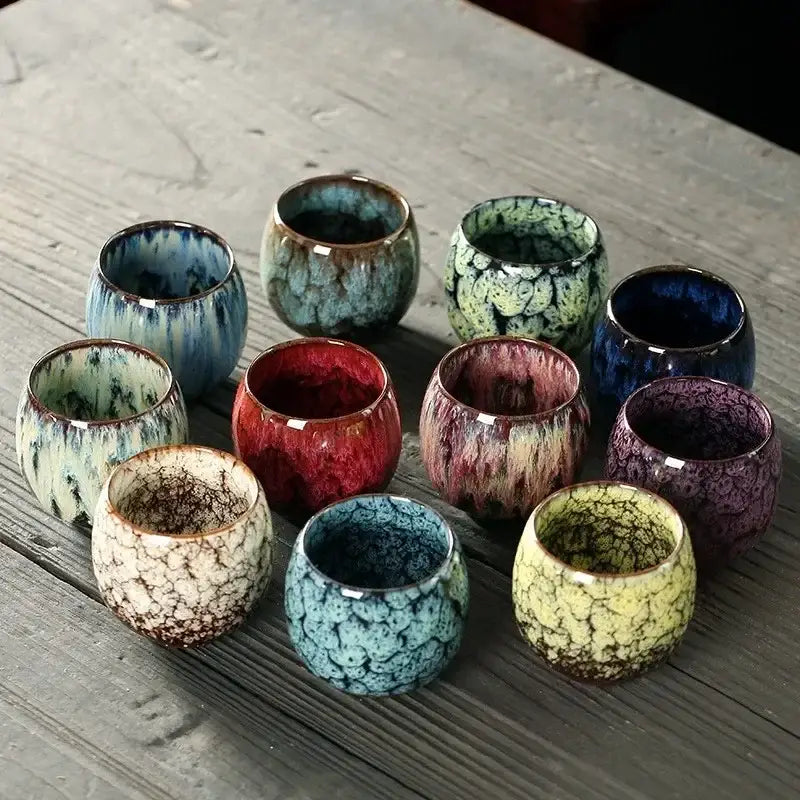 Colorful Ceramic Tea Cup
