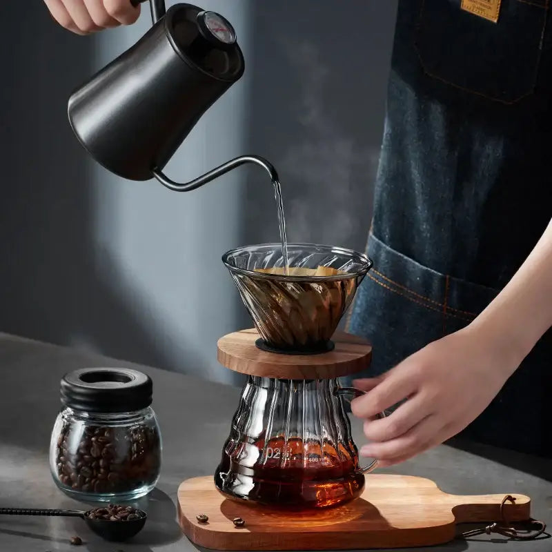 Glass Pour Over Coffee Set