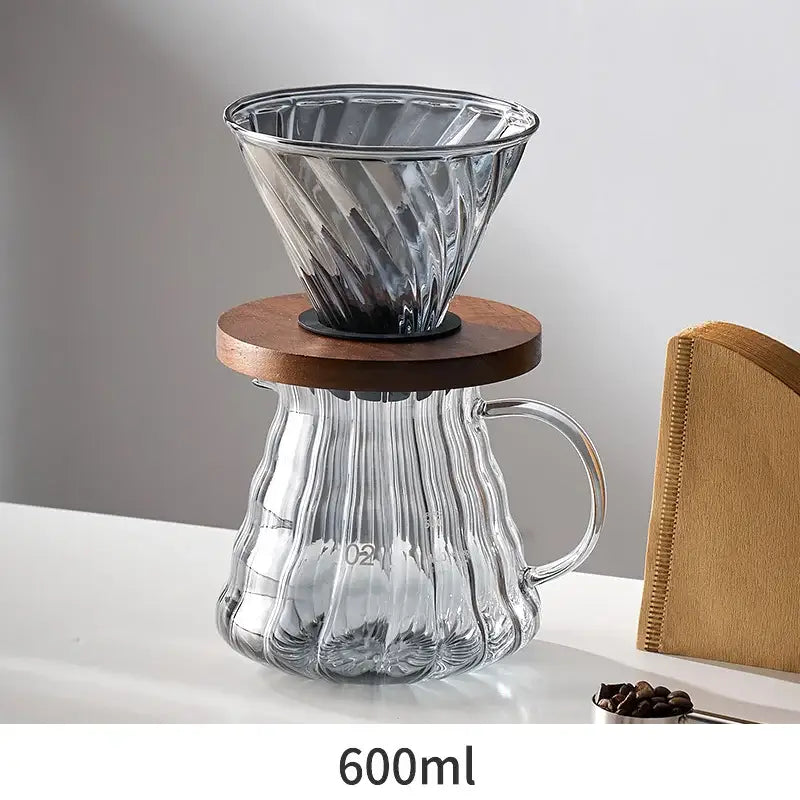 Glass Pour Over Coffee Set
