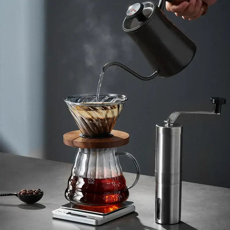 Glass Pour Over Coffee Set