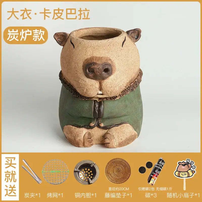 Carbon Ceramic Tea Warmer