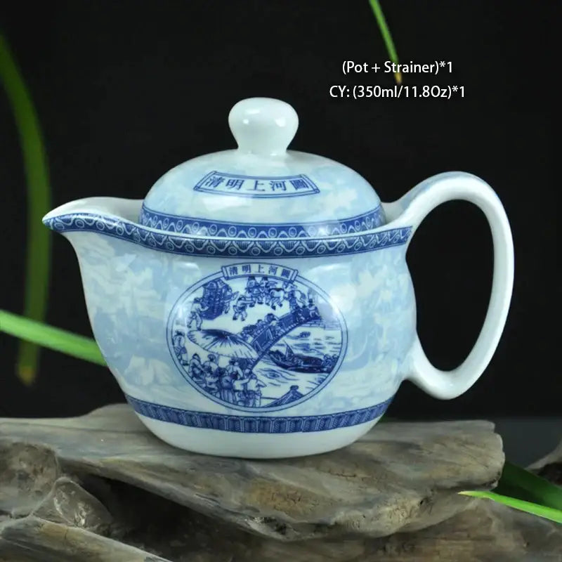 Ceramic Dragon Kung Fu Teapot