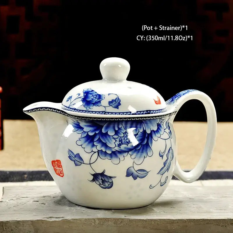 Ceramic Dragon Kung Fu Teapot