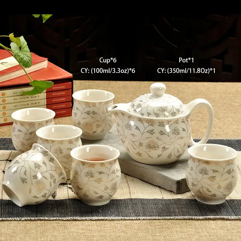 Ceramic Dragon Kung Fu Teapot
