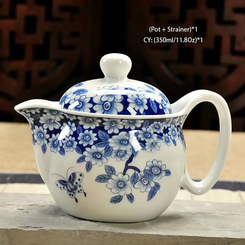 Ceramic Dragon Kung Fu Teapot