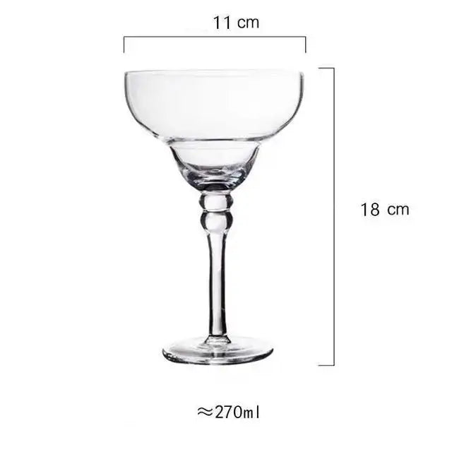 Colorful Margarita Wine Glasses