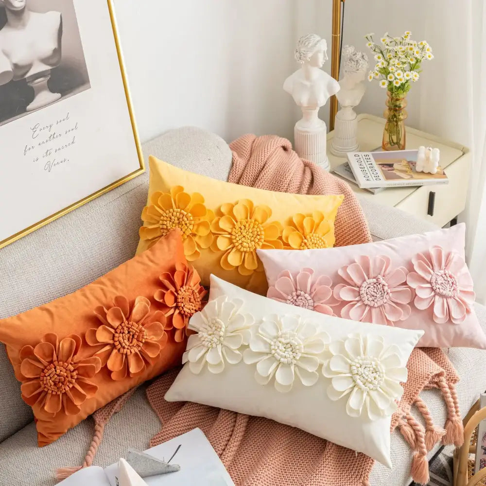 Floral Handmade Cushion Covers