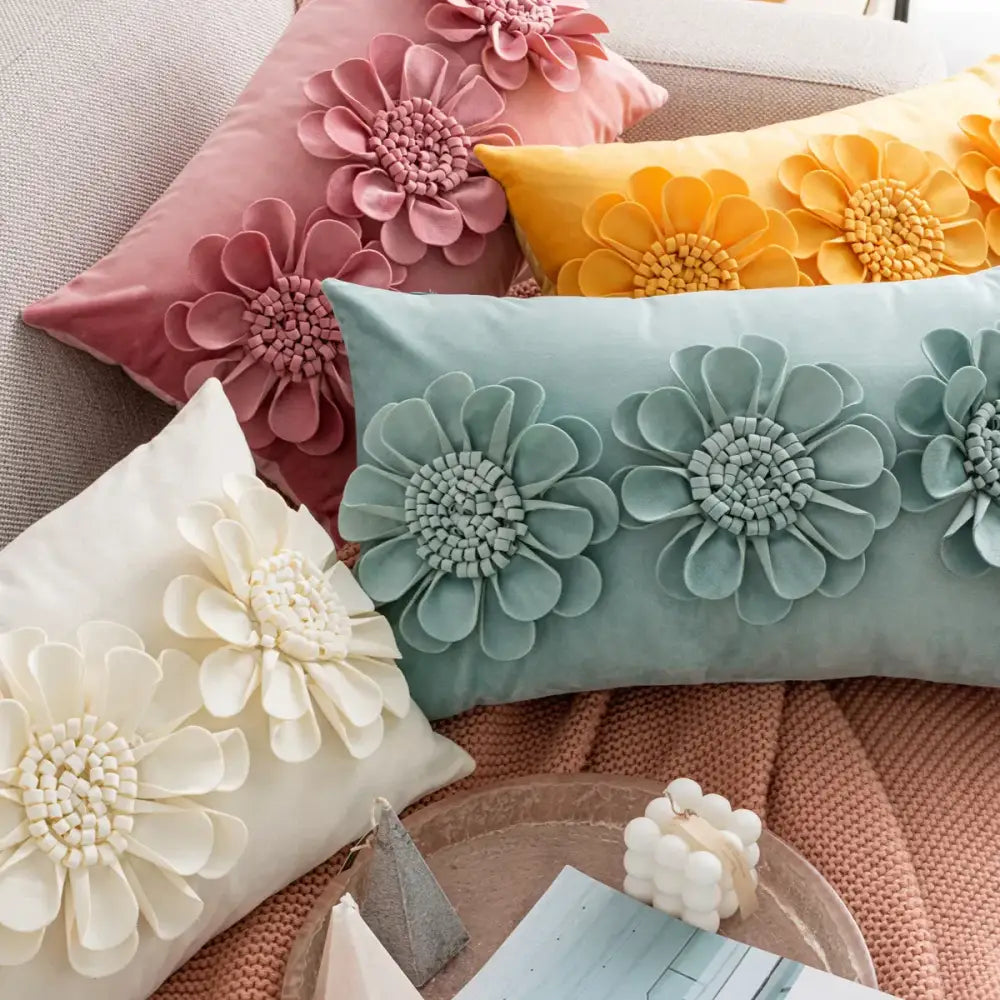 Floral Handmade Cushion Covers