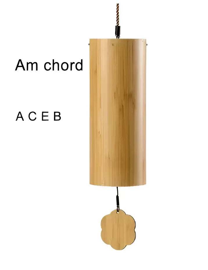 Tan Bamboo Wind Chimes