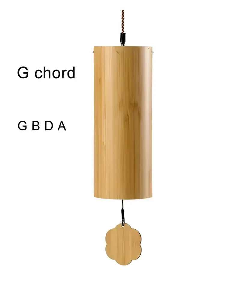 Tan Bamboo Wind Chimes