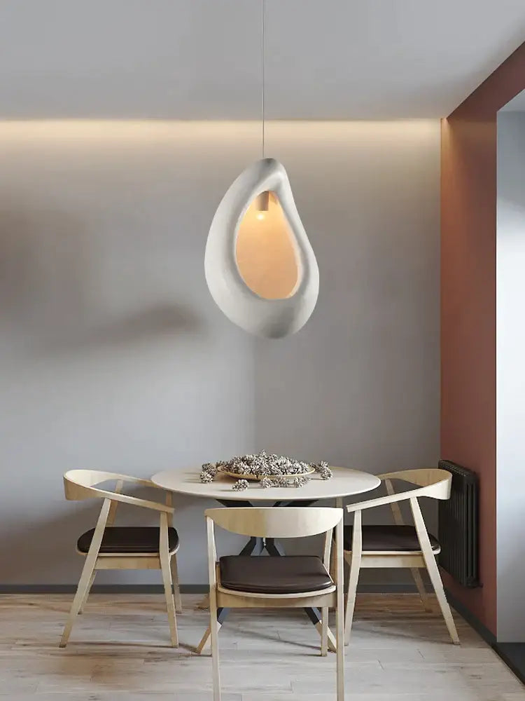 White Ceramic Chandelier