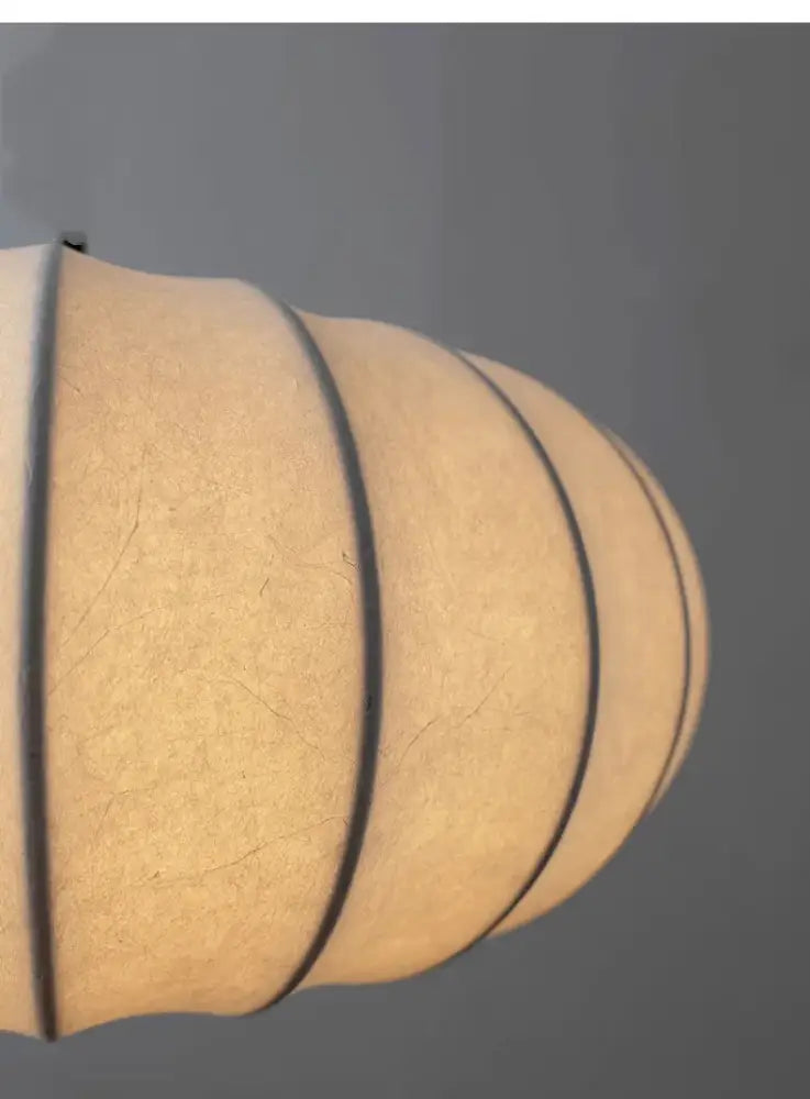 Silk Pumpkin Pendant Light