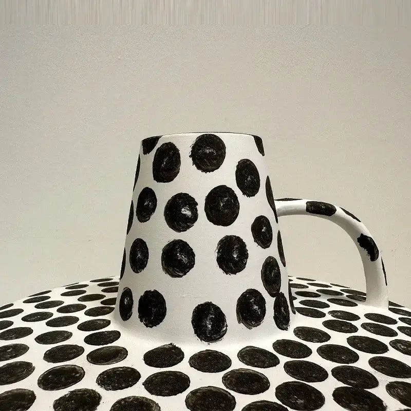 Ceramic Dotted Mug Set