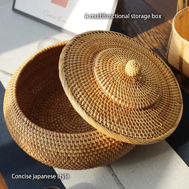 Rattan Storage Box Lid