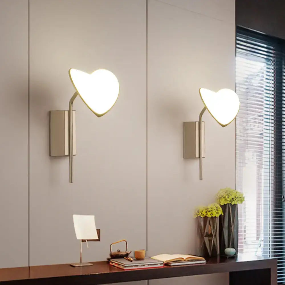 Gold Leaf LED Wall Sconce