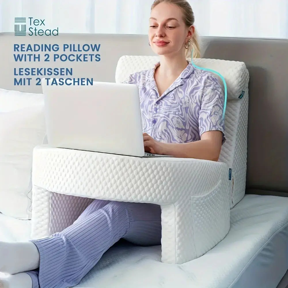 Gray Hexagonal Arm Pillow