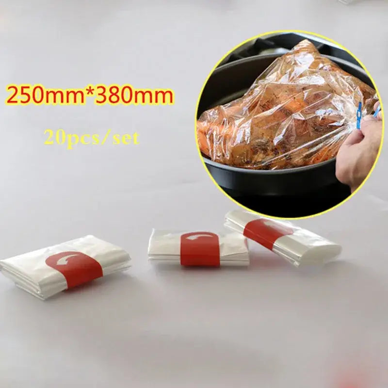Plastic High Temp Baking Bags