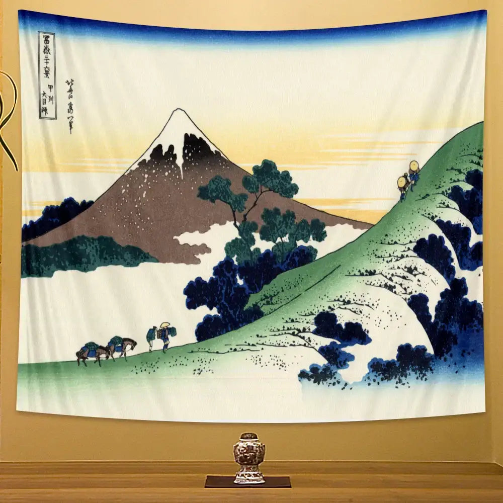 Hokusai Beach Wall Tapestry