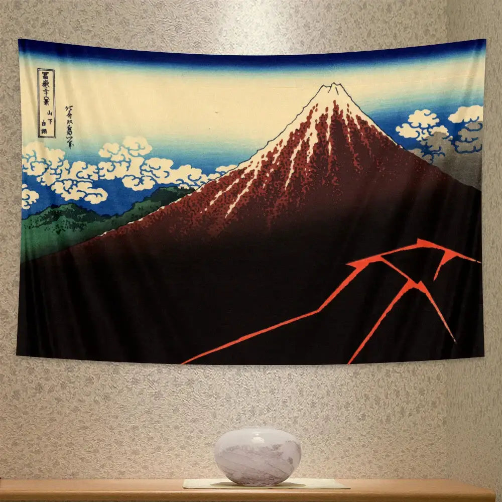 Hokusai Beach Wall Tapestry