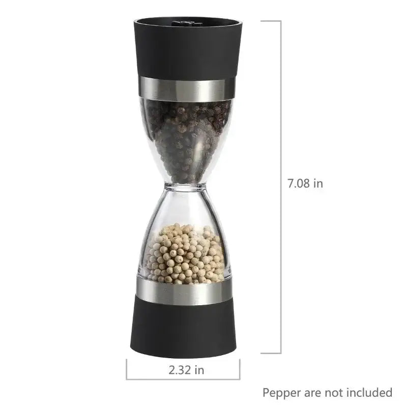 Black Stainless Spice Grinder