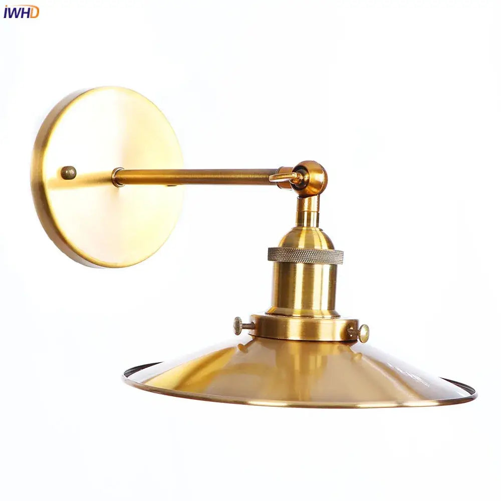 Gold Rustic LED Wall Light