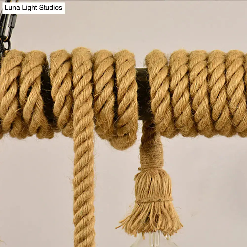 Beige Rope Island Light