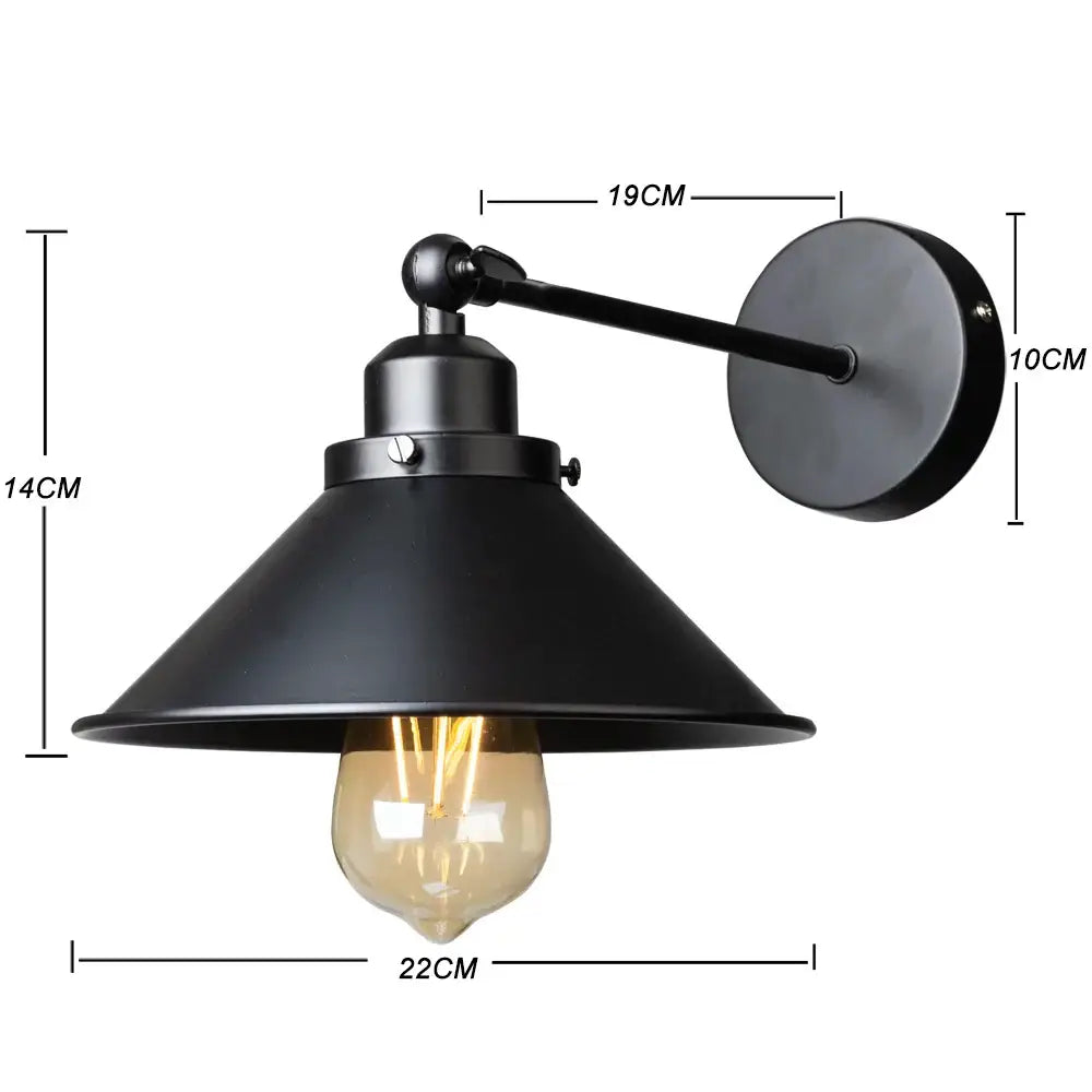 White Metal Wall Lamp