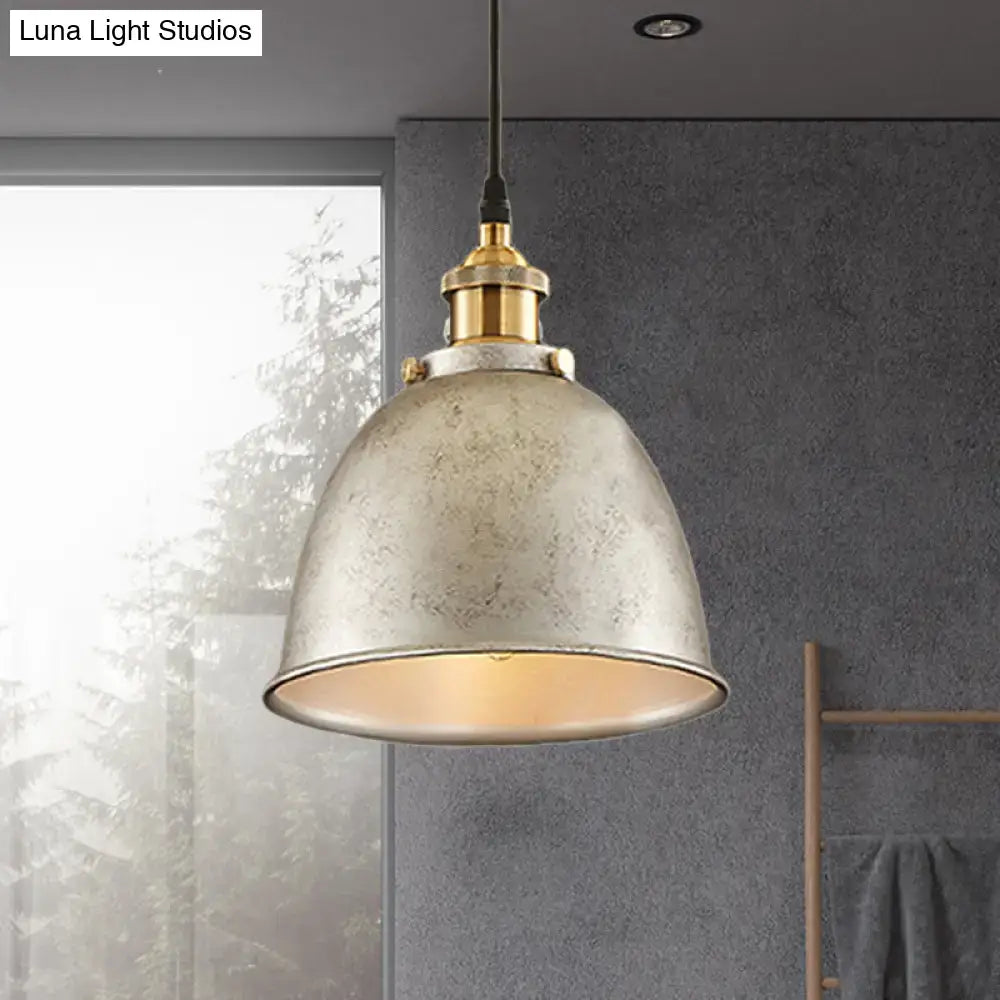 Black Dome Pendant Lamp