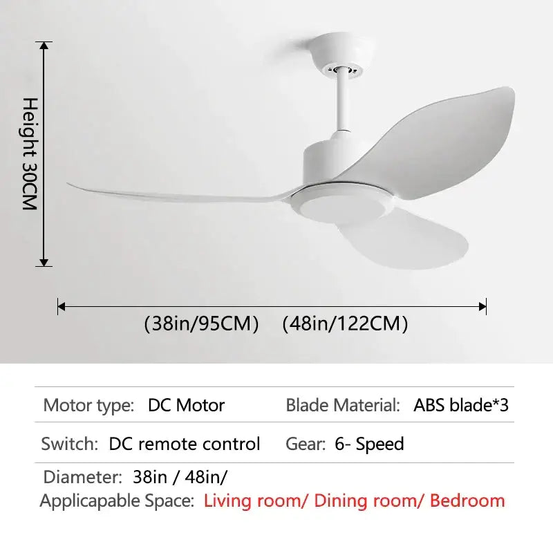 Black Industrial 48-Inch Ceiling Fan