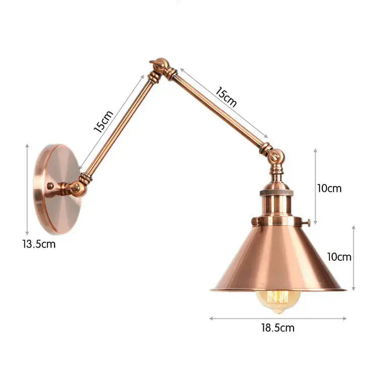 Copper Vintage Wall Sconce