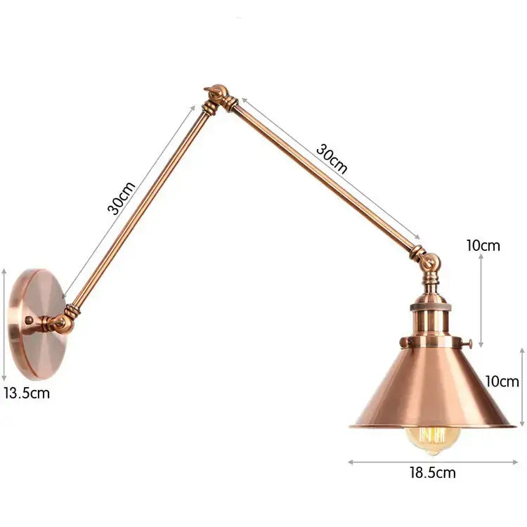 Copper Vintage Wall Sconce