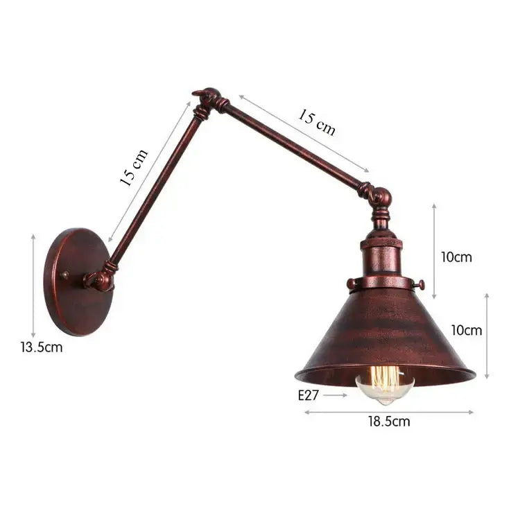 Copper Vintage Wall Sconce