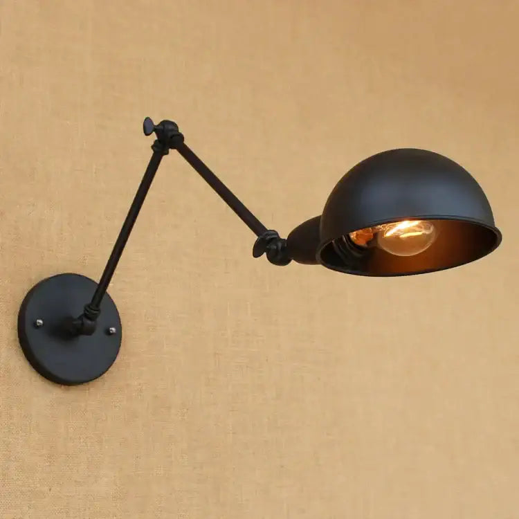 Black Edison Wall Sconce