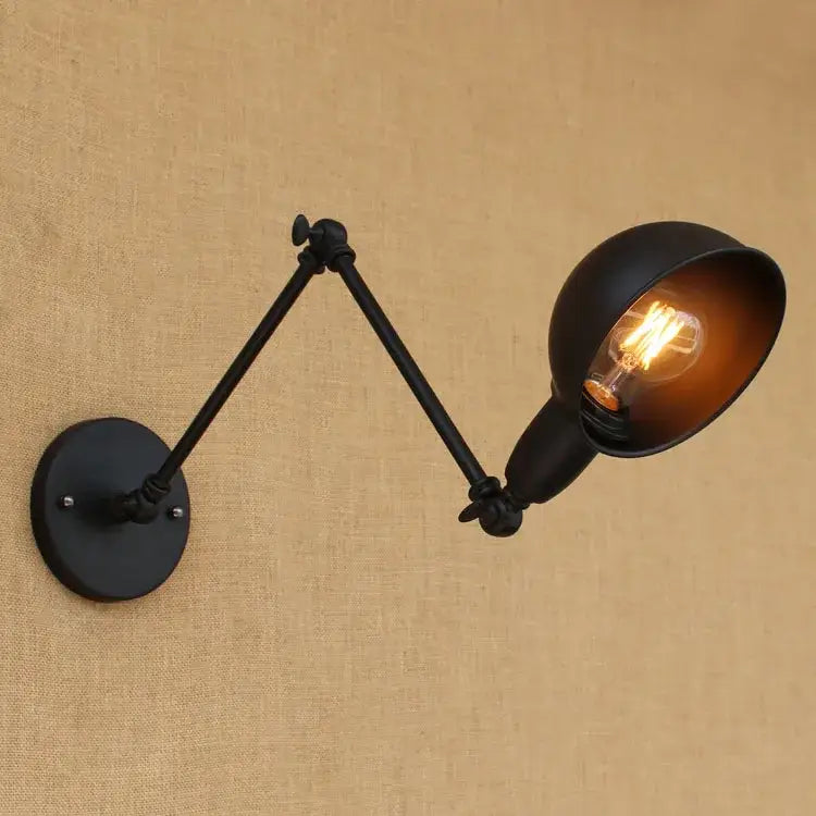 Black Edison Wall Sconce