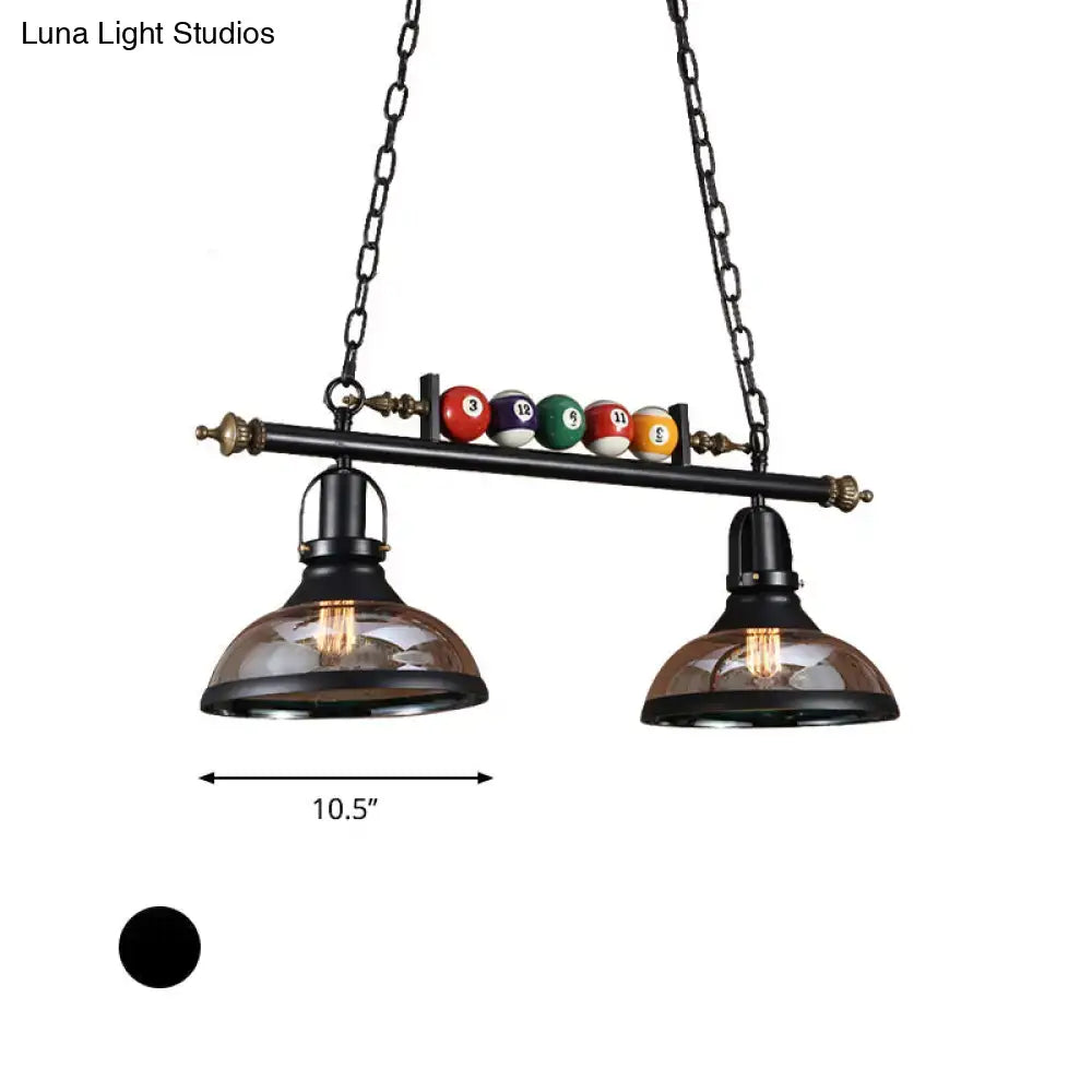 Black Glass Pendant Kit