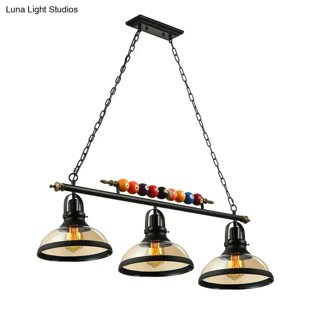 Black Glass Pendant Kit