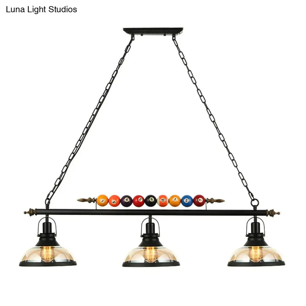 Black Glass Pendant Kit