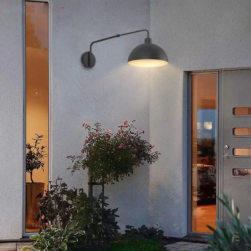 Black Telescopic Wall Lamp