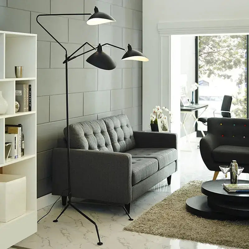 Black Tripod Floor Lamp