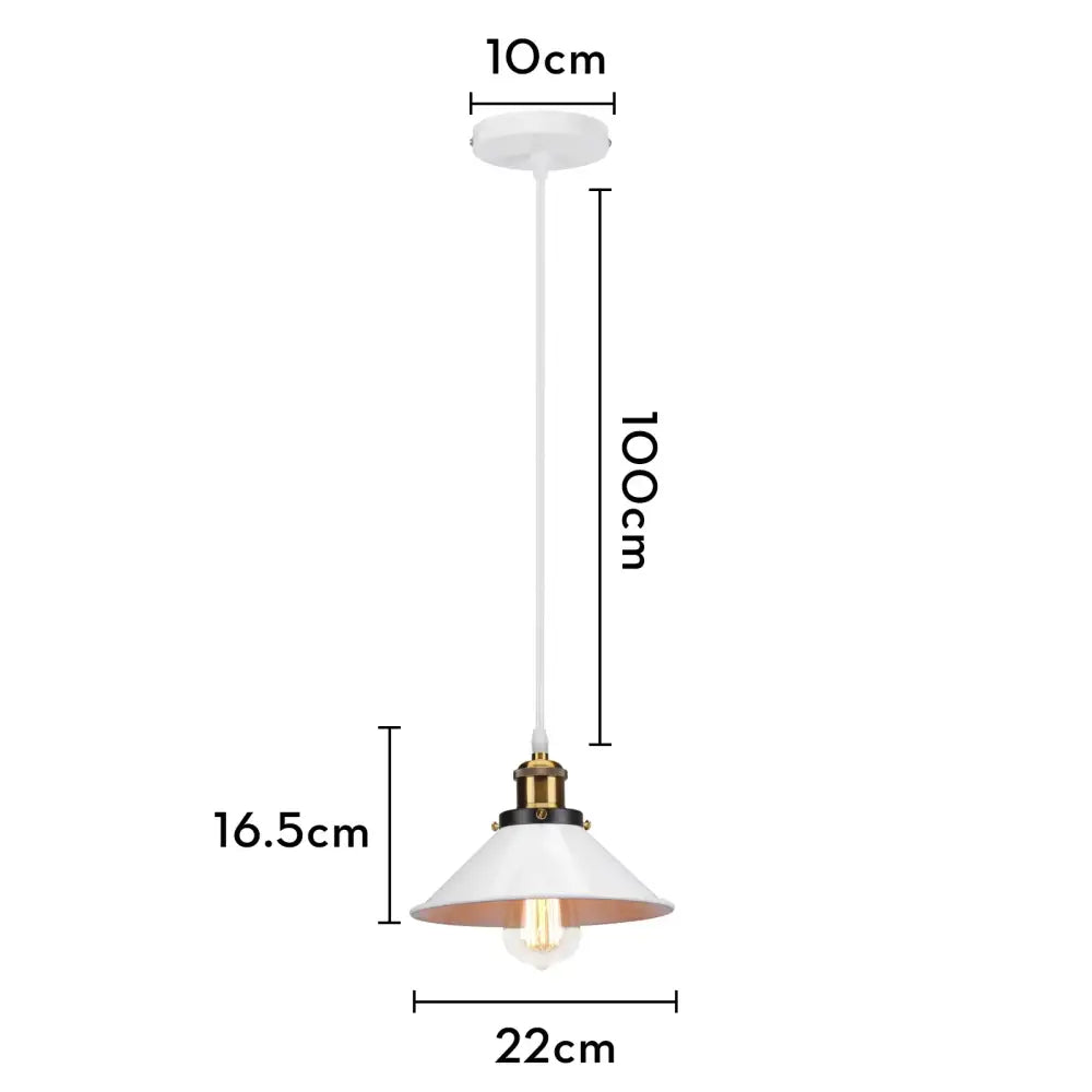 Black Copper Iron Pendant