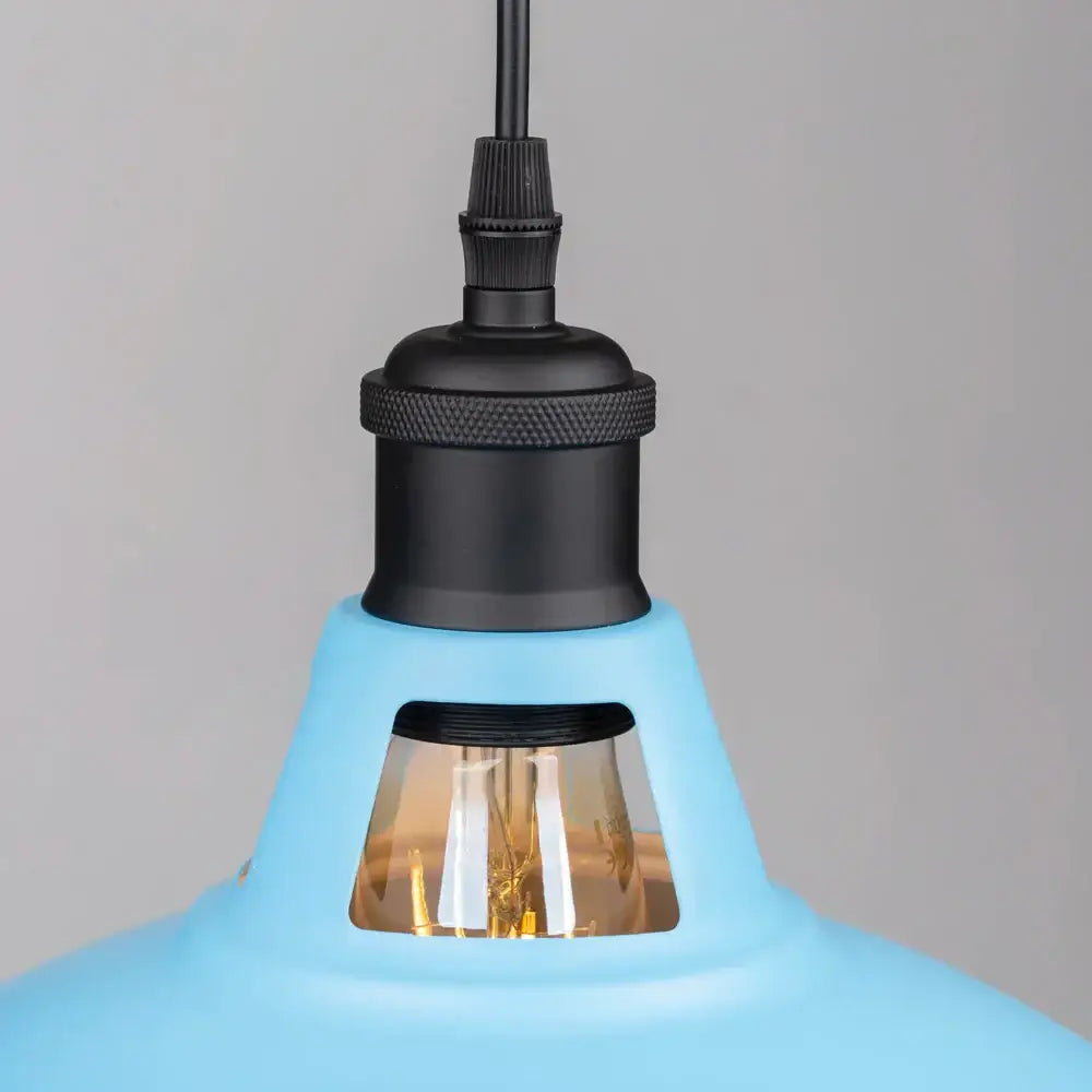 Blue Vintage Pendant Light