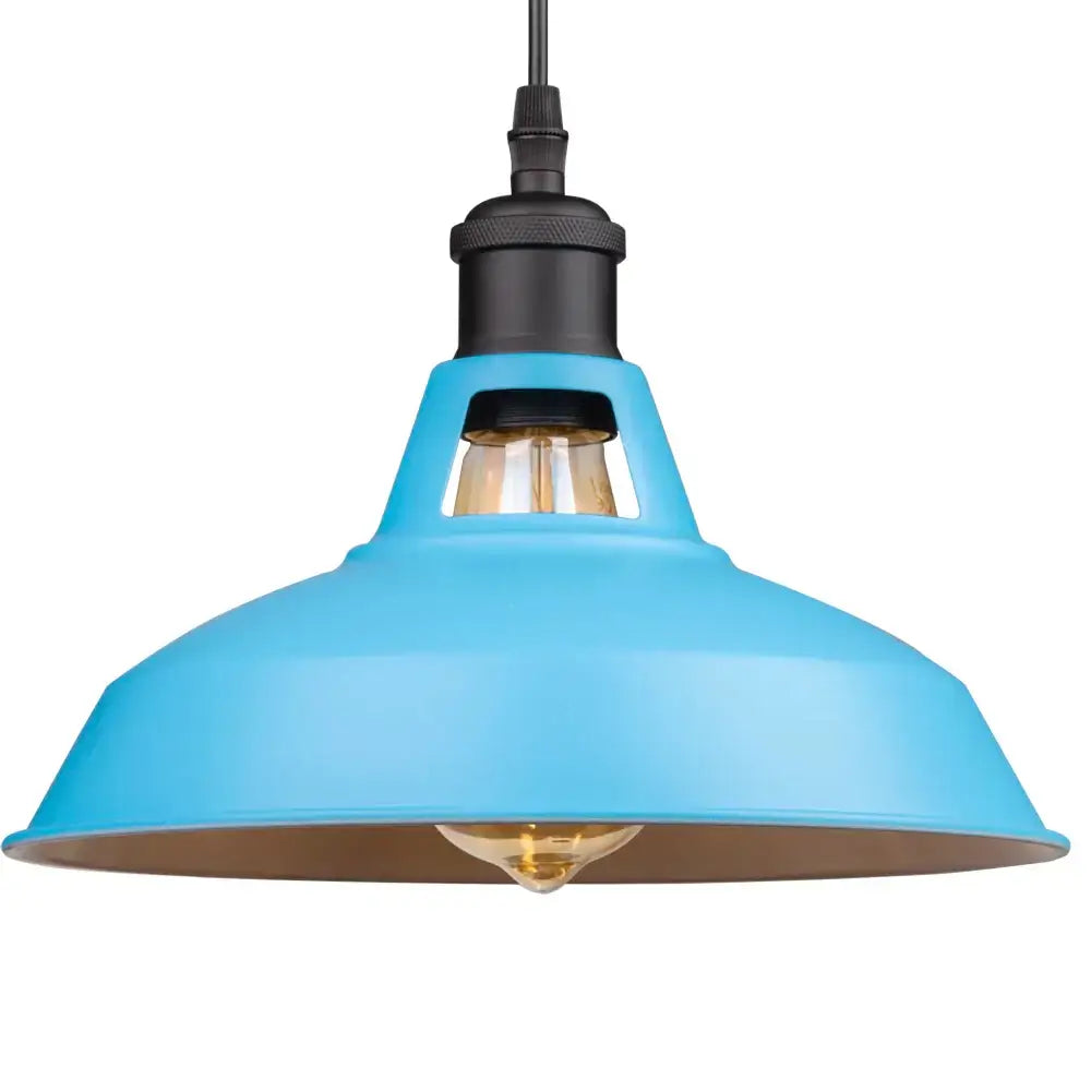 Blue Vintage Pendant Light