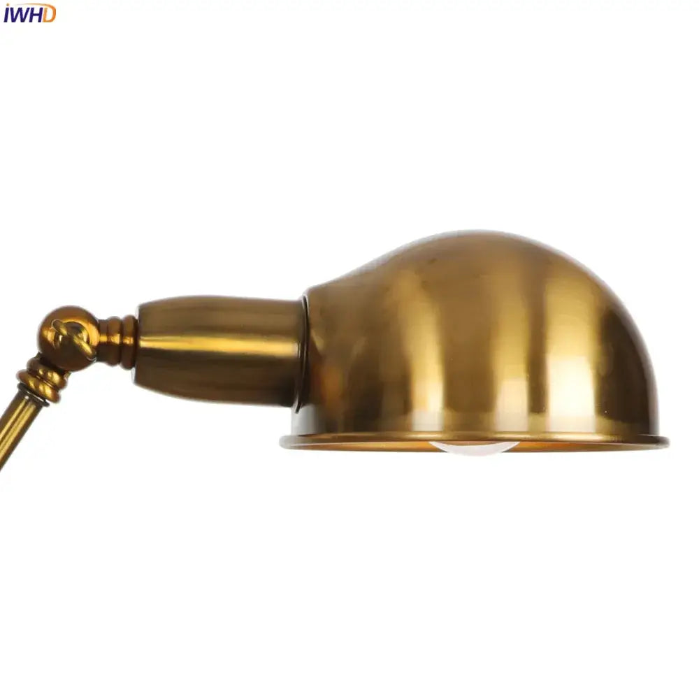 Brass Dual Head Wall Sconce