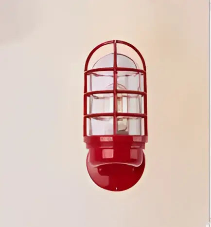 Bronze Cage Wall Sconce